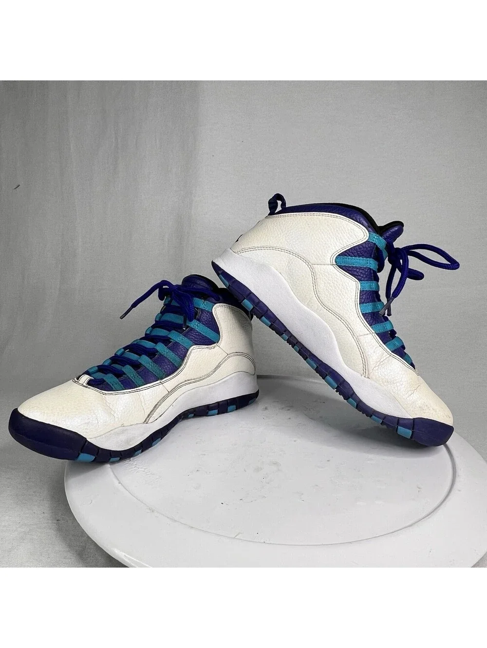 Air Jordan 10 Retro Charlotte Hornets EXCELLENT PREOWNED Men’s 8.5